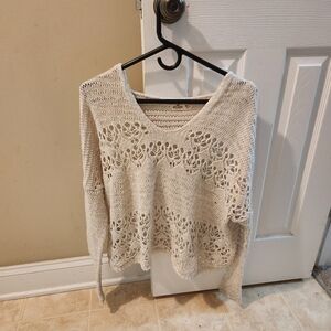 Hollister M/L Sweater Knit Hoodie